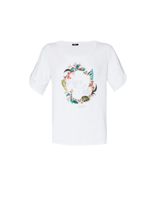 Ecs T-shirt Nodino - Bianco