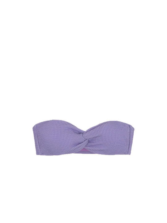 Fascia Fissa Con Nodo - Viola