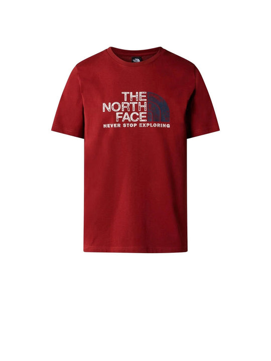 M S/s Rust 2 Tee - Iron Red