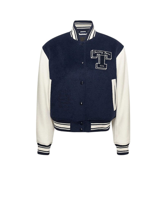 Tjw Letterman Jacket - Dark Night Navy