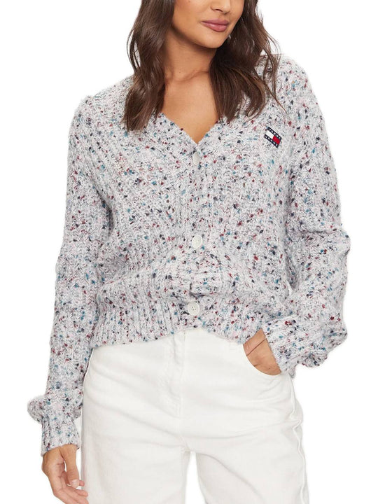 Tjw Marled Yarn Card - Ancient White