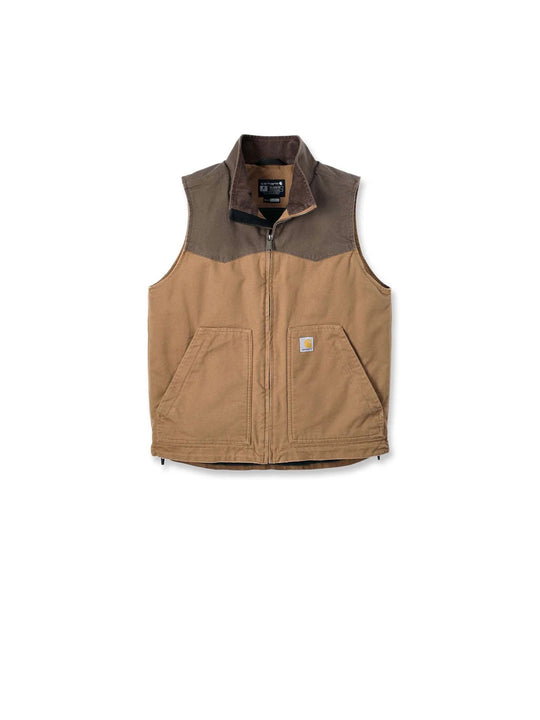 Montana Duck Vest L - Brn Coffee