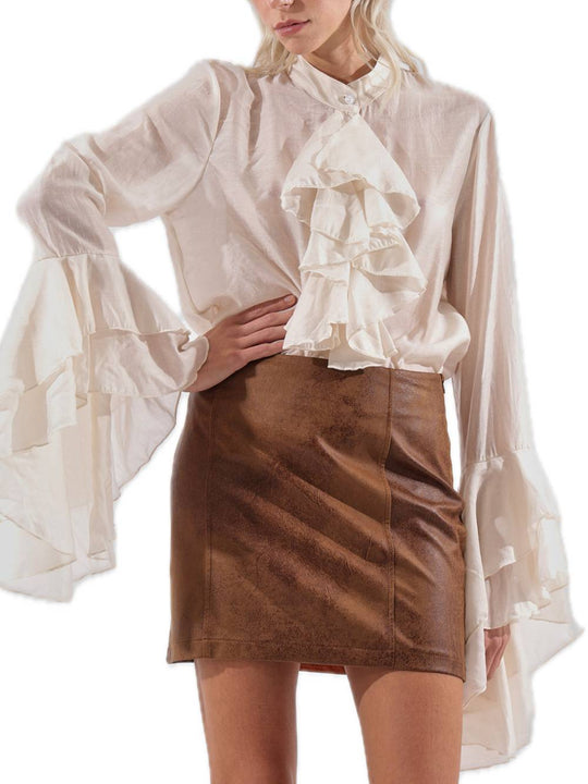 Blusa Gale - Burro