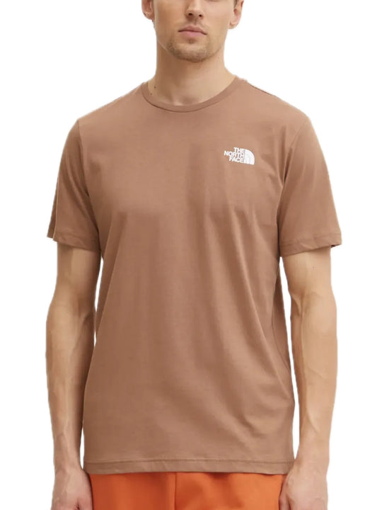 M S/s Box Nse Tee - Latte Gravel