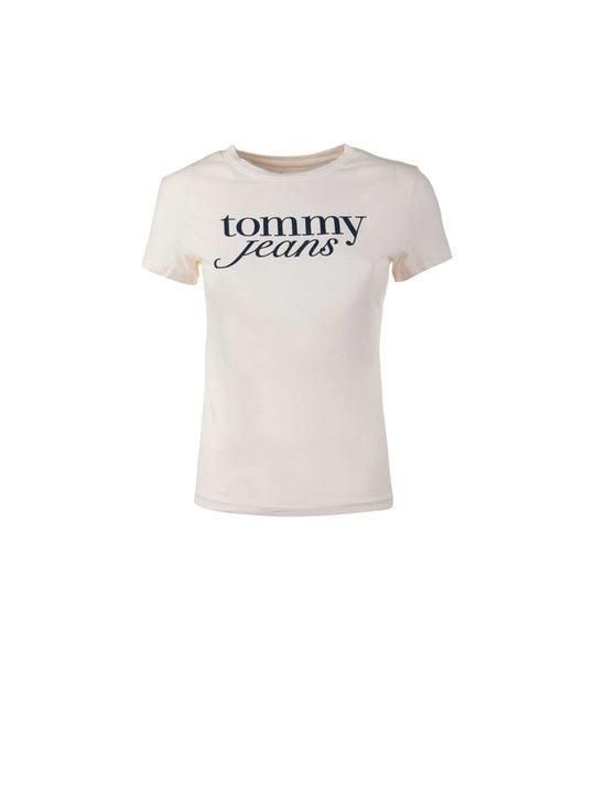 TJW Slim Essential Logo Tee EXT - Ancient White