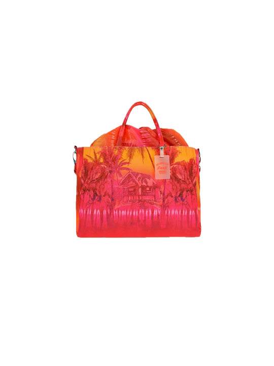 Printed Canvas Beachbag - Fantasia
