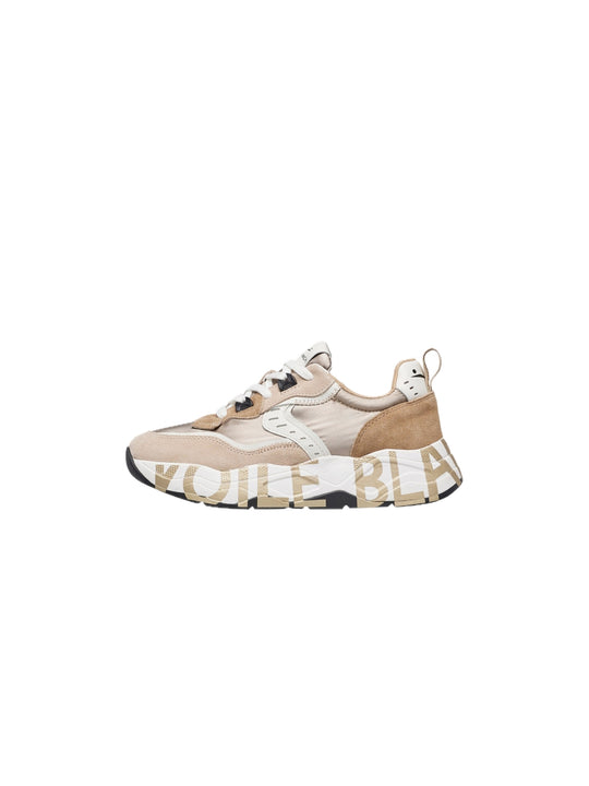Club105 Suede Nylon Laminated - Light Beige Platinum