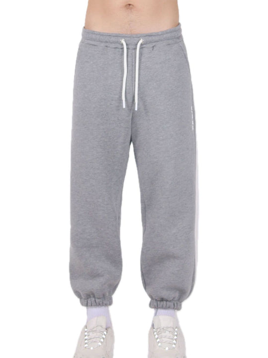 Pantalone Policot Garzata - Grigio Melange
