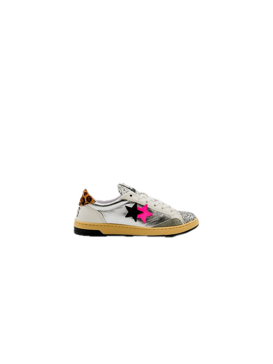 Sneakers Now Star - Argento/Bianco/Nero