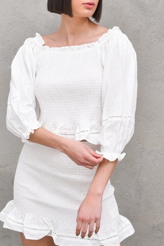 Ladies Top - White