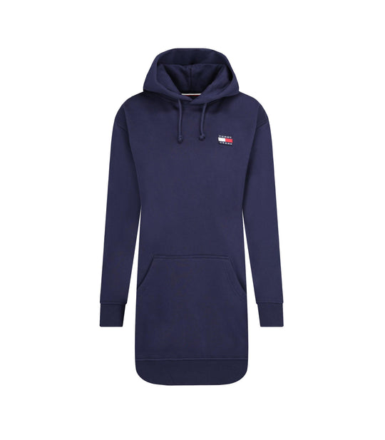 Tjw Tommy Badge Hoodie Dress - Cbk Black Iris