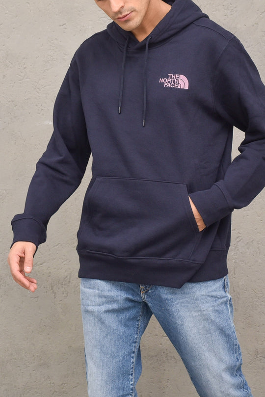 Felpa Hoody Aviator Navy - Purple
