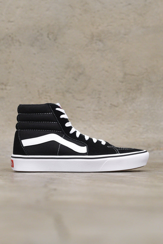 Comfycush Sk8-Hi - Black/True Whit