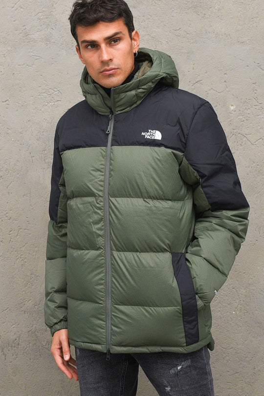 M Diablo Down Hoodie Thyme/Tnf Black