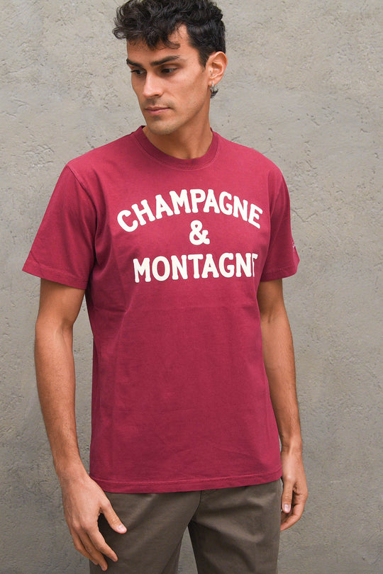 Classic St. Barth T-shirt - Bordeaux