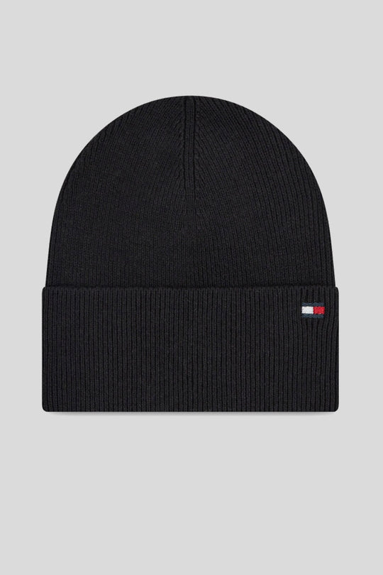 Cuffia Essential Knit Beanie -Black