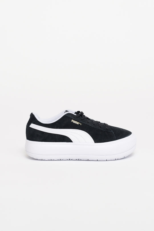 Suede Mayu - Black/White