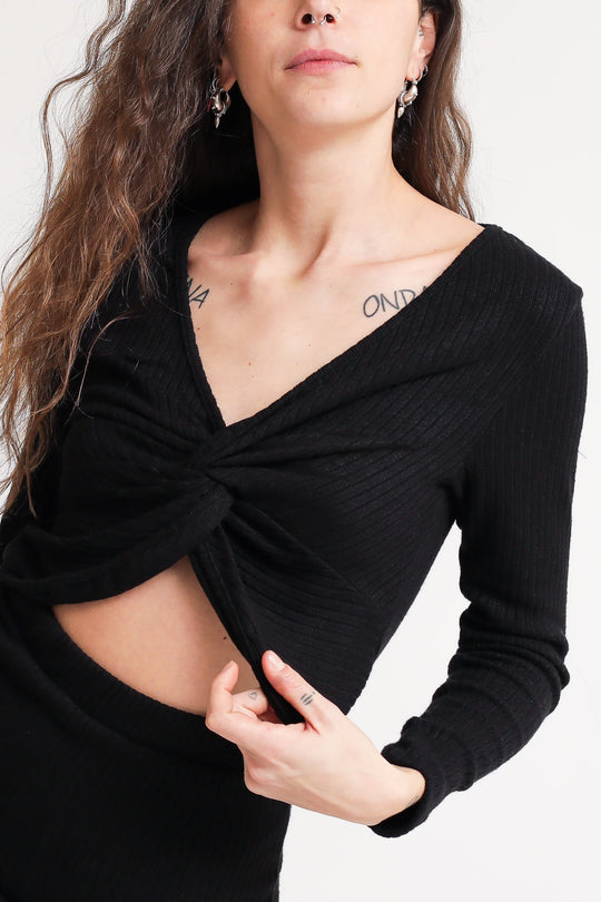 Maglia Nodo - Nero