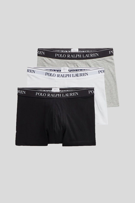 Boxer 3 Pack - Black Grey White