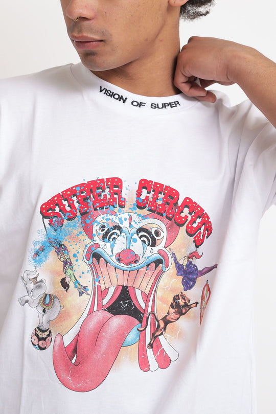 T-shirt Jersey Mezza Manica - Bianco