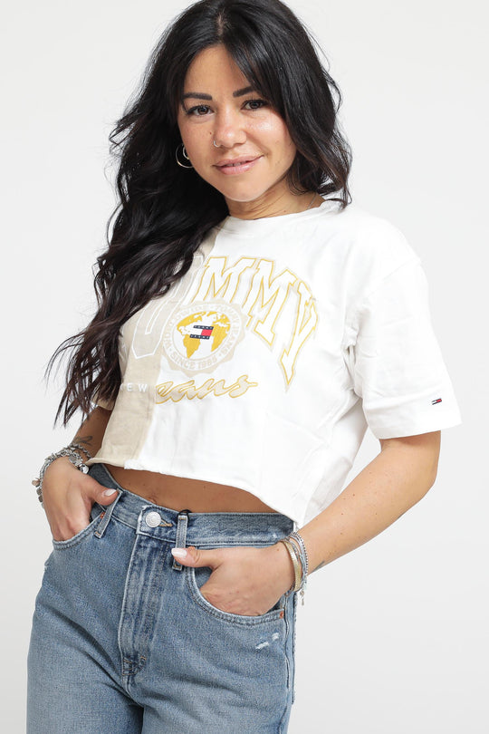 Tjm Crop College Splicing Ss - Savannah Sand