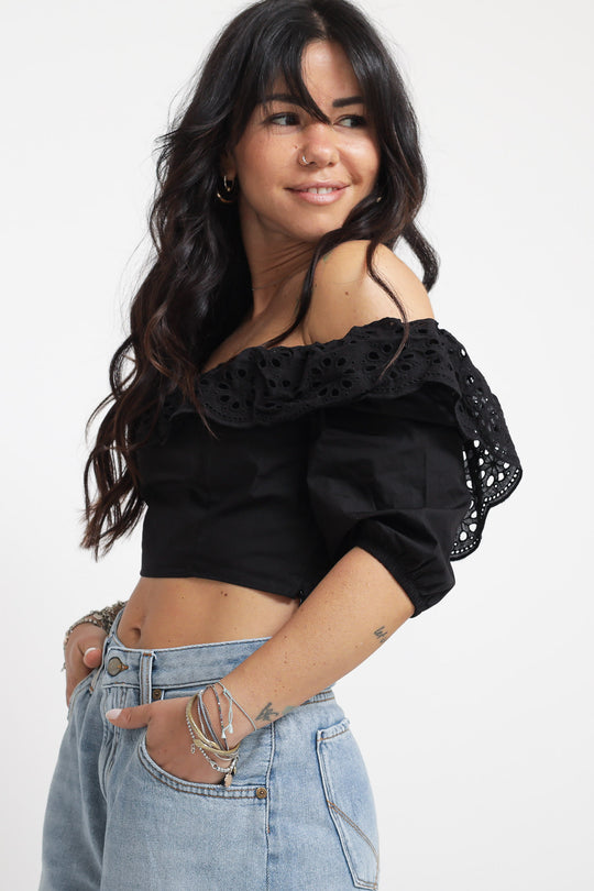 Ladies Top - Black