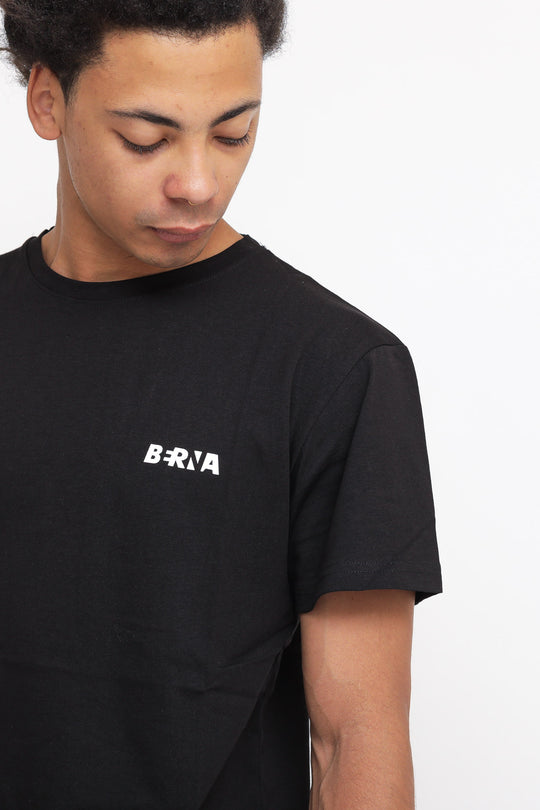 T-shirt Jersey Logo - Nero