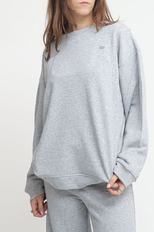 Felpa Giro - Grigio