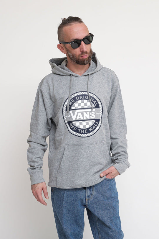 Circled Checker Po - Cement Heather