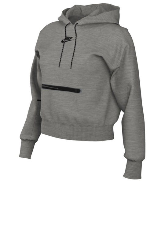 Nike Tech Fleece Pullover Corta - Dark Grey