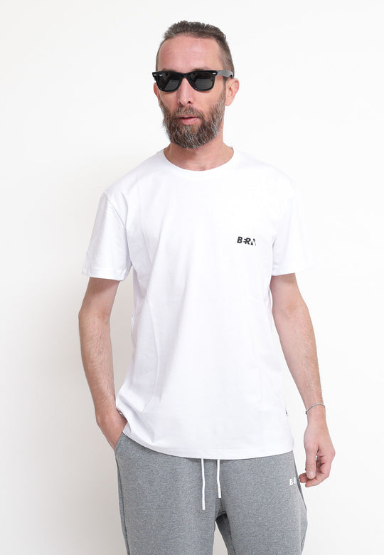 T-Shirt M/M Stampa Logo - Bianco