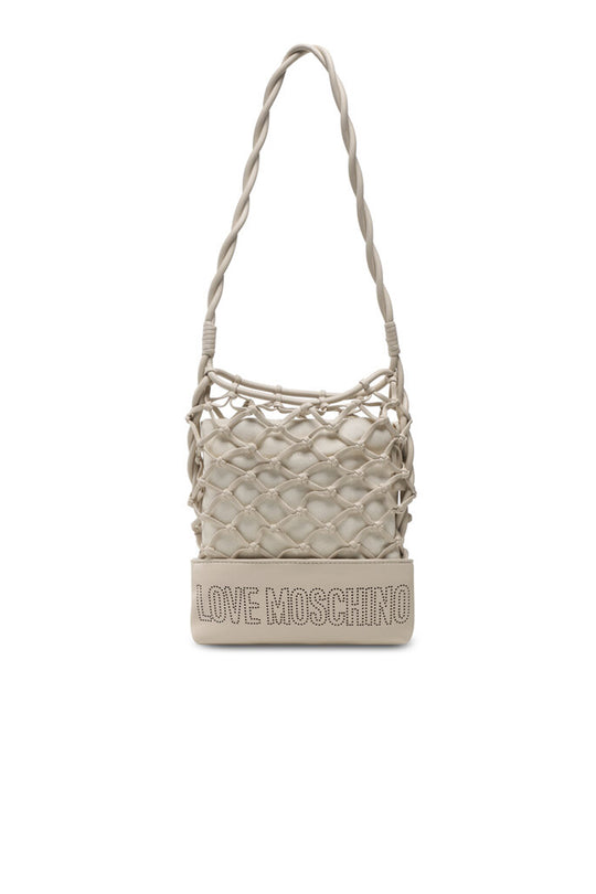 Borsa Pu Lamb + Canvas Lamb