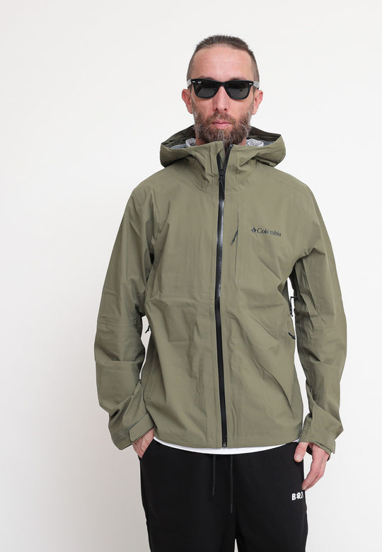 Giacca shell impermeabile Ampli-Dry - Stone Green