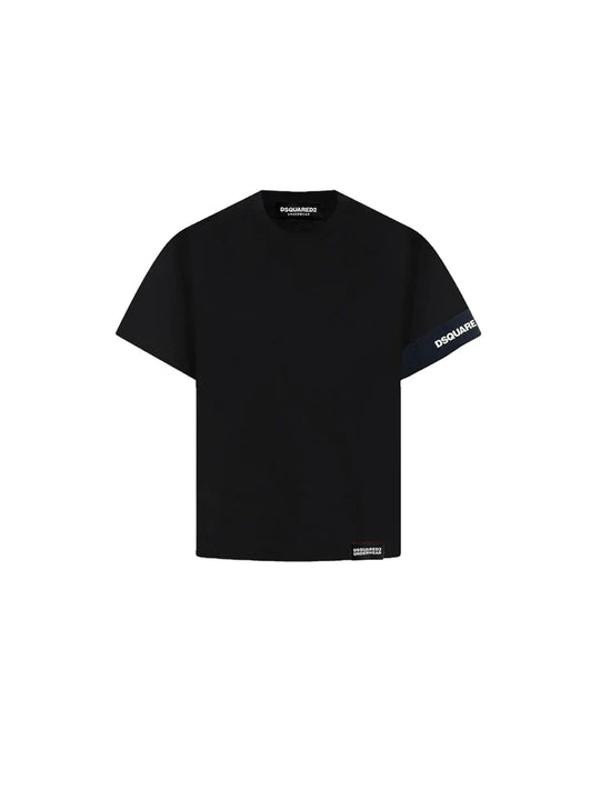Round Neck T-Shirt - Black