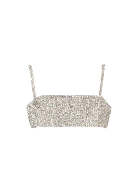 Top Strass - Silver