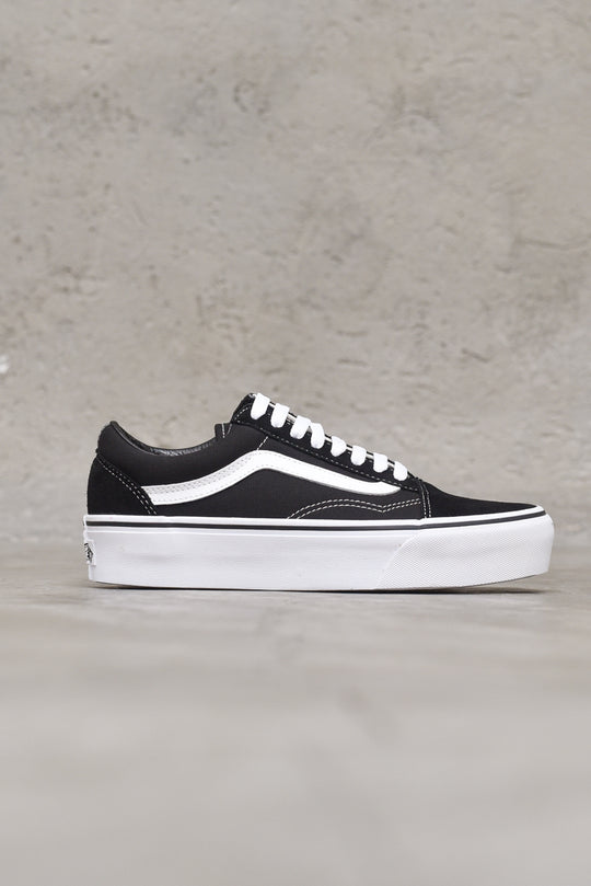 Old Skool Platform - Black/White
