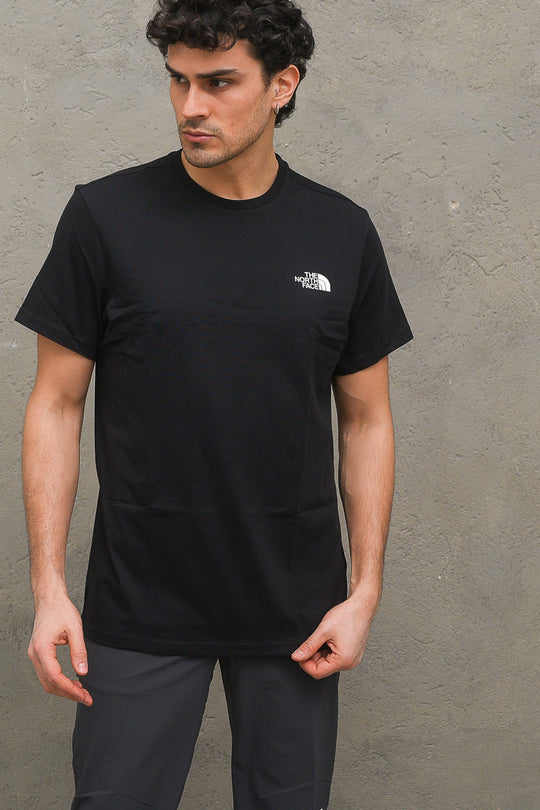 M S/s Simple Dome Tee - Black