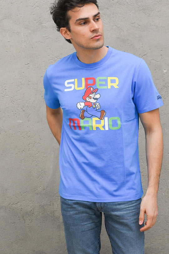 T-shirt Man Mario Run 17n