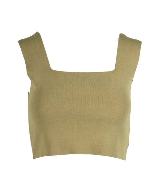 Top Corto - Beige