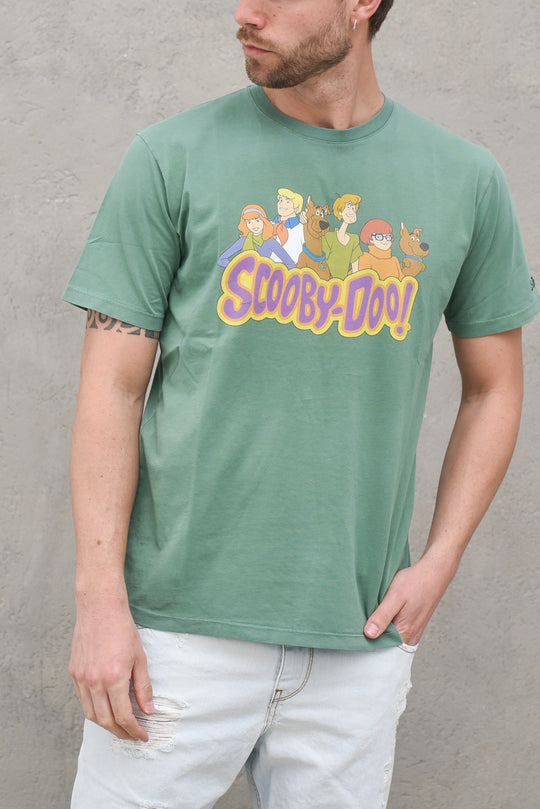Printed T-shirt Fade Dyed - Scooby Group