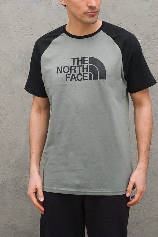 M S/S Raglan Easy Tee - Agave Green