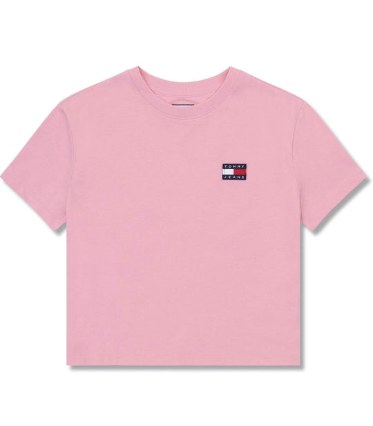 Tjw Tommy Badge Tee - Pink Icing