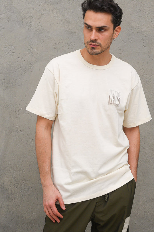 Mn Off The Wall Classic Graphic Ss - Seedpearl