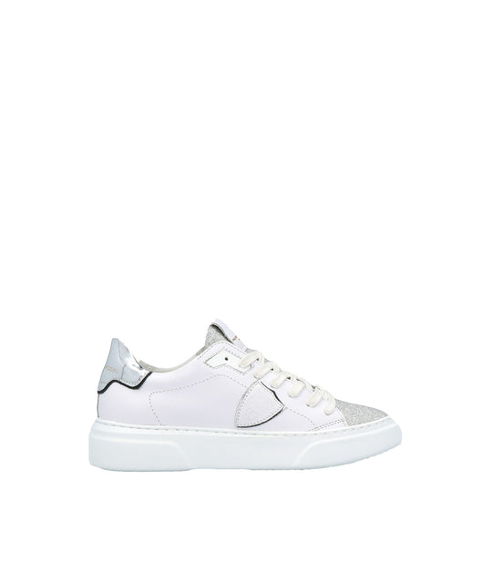 Temple S Veau Glitter - Blanc Argent