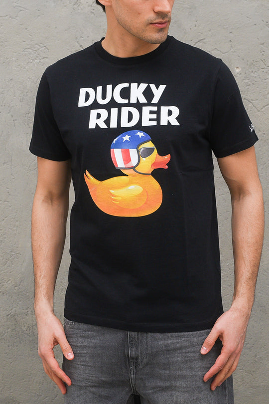 T-shirt Man Ducky Bikers 00