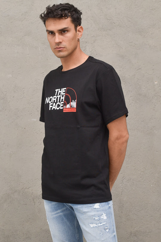 M Mnt Graphic Ss Tnf Black