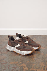Club105 Suede Croco Nylon - Brown Dark Brown