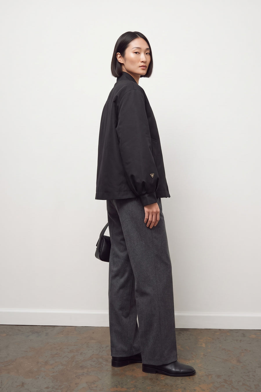One FCG WMN Kimmy Winter Padded Kimono - Black