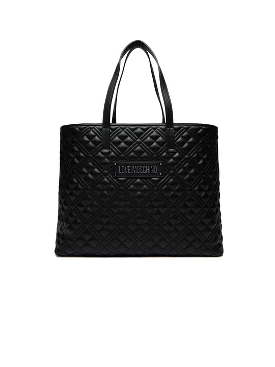 Borsa Quilted Pu - Nero Galv. Can. Fucile