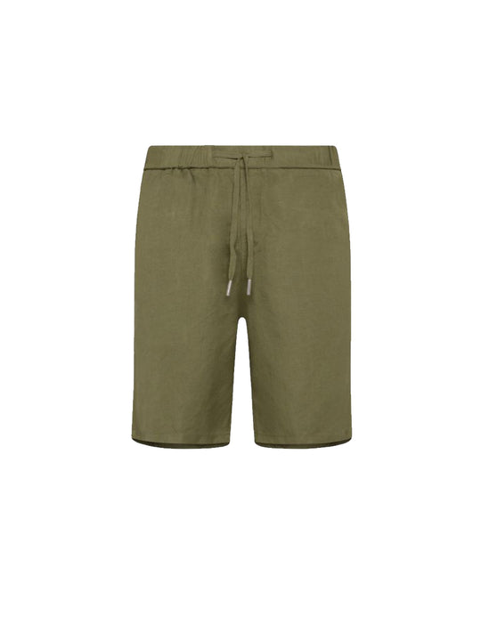 Short Linen Beach - Verde Scuro
